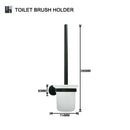 DecorBites™ Bathroom Hardware Set: Towel Rack, Toilet Brush, Paper Holder, Soap Dispenser, Towel Bar, Hook