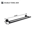 DecorBites™ Bathroom Hardware Set: Towel Rack, Toilet Brush, Paper Holder, Soap Dispenser, Towel Bar, Hook