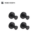 DecorBites™ Bathroom Hardware Set: Towel Rack, Toilet Brush, Paper Holder, Soap Dispenser, Towel Bar, Hook
