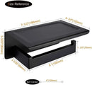 DecorBites™ Bathroom Multi-function Holder SUS 304 Handy Shelf for Sanitary & Paper Rolls