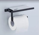 DecorBites™ Bathroom Paper Phone Holder Shelf Towel Rack Toilet Tissue Box Silver Gold