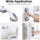 DecorBites™ Bathroom Safety Grab Bar Handle for Elderly - Suction Cup Handrail