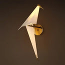 Decorbites bird origami floor lamp gold living room standing light