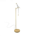 Decorbites bird origami floor lamp gold living room standing light