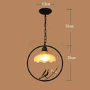 Decorbites birdcage led chandelier black and white bedroom light