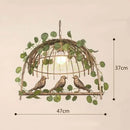 Decorbites birdcage led chandelier black and white bedroom light