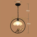 Decorbites birdcage led chandelier black and white bedroom light