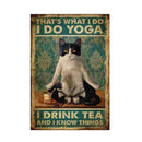 Black Cat Music Poster Home Decor