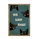 Black Cat Music Poster Home Decor