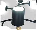 DecorBites™ Black Glass Ball Molecule Chandelier - Nordic Luxury Design