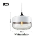 Modern black glass pendant light set of 3 for dining room