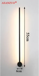 DecorBites™ Black Gold Aluminum LED Wall Sconce, Modern Home Decor for Living Room, Bedroom