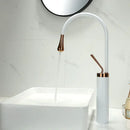 Modern black & gold basin faucet kitchen sink water crane