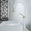 Modern black & gold basin faucet kitchen sink water crane