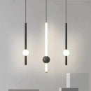 Modern decorbites black gold ceiling pendant for bedroom led light