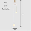 DecorBites™ Black Gold Chandelier Pendant Nordic Modern Lamp