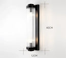 DecorBites™ Black Gold Crystal Wall Sconce LED Light for Bedroom Living Room Home Décor