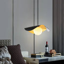 DecorBites™ Black Gold Glass Ball Pendant Light: Retro Nordic LED Bar Fixture