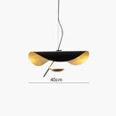 DecorBites™ Black Gold Glass Ball Pendant Light: Retro Nordic LED Bar Fixture