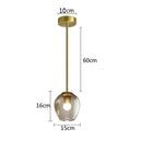 DecorBites™ Black Gold Glass Wall Lamps for Modern Home Decoration Lighting