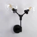 DecorBites™ Black Gold Glass Wall Lamps for Modern Home Decoration Lighting