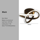 DecorBites™ Black Gold LED Ceiling Lights with Remote Control - Indoor Chandelier Lighting