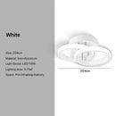 DecorBites™ Black Gold LED Ceiling Lights with Remote Control - Indoor Chandelier Lighting