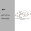 DecorBites™ Black Gold LED Ceiling Lights with Remote Control - Indoor Chandelier Lighting