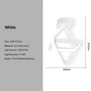 DecorBites™ Black Gold LED Ceiling Lights with Remote Control - Indoor Chandelier Lighting