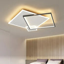 DecorBites™ Black Gold LED Chandelier: Modern Smart Lighting for Living Dining Bedroom & Children's