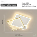 DecorBites™ Black Gold LED Chandelier: Modern Smart Lighting for Living Dining Bedroom & Children's