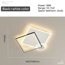 DecorBites™ Black Gold LED Chandelier: Modern Smart Lighting for Living Dining Bedroom & Children's