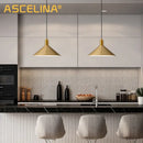DecorBites™ Black Gold LED Pendant Lights for Home Restaurant Loft Bar Industrial Decor