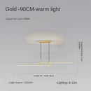 DecorBites™ Black Gold LED Pendant Lights for Modern Minimalist Dining Room Chandelier