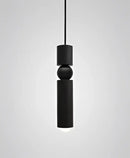 Modern gold led tube pendant light – kitchen & shop decoration