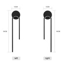 DecorBites™ Black Gold LED Wall Lamp Modern Minimalism Indoor Home Decor Fixture