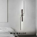 DecorBites™ Black Gold LED Wall Lights: Modern Wall Sconce for TV Background, Bedroom, Stairs