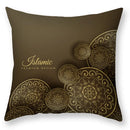 DecorBites™ Black Gold Mandala Luxury Printed Pillowcase §