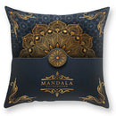 DecorBites™ Black Gold Mandala Luxury Printed Pillowcase §