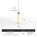 DecorBites™ Black Gold Marble Cylinder Pendant Light for Modern Home Decor