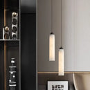 DecorBites™ Black Gold Marble Cylinder Pendant Light for Modern Home Decor