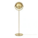 Modern flower black & gold metal floor lamp for living room