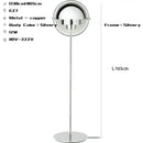 Modern flower black & gold metal floor lamp for living room