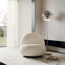 Modern flower black & gold metal floor lamp for living room