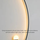 DecorBites™ Black Gold Modern Wall Sconce for Bedroom Study Home Indoor Lighting