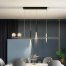 DecorBites™ Black Gold Pendant Lamp | Modern Indoor Light for Dining Room & Kitchen