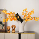 Modern black & gold resin handicrafts display vase living room decor
