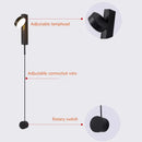 DecorBites™ Black Gold Rotating LED Wall Lamp for Bedroom & Living Room