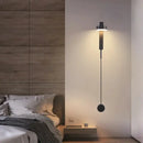 DecorBites™ Black Gold Rotating LED Wall Lamp for Bedroom & Living Room