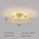 DecorBites™ Black Gold Round Chandelier: Modern Design Ceiling Lamp for Home Decoration
